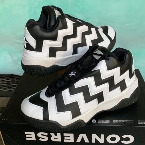 CONVERSE VLTG MID BLACK/WHITE/BLACK WMNS - Picture 8 of 15